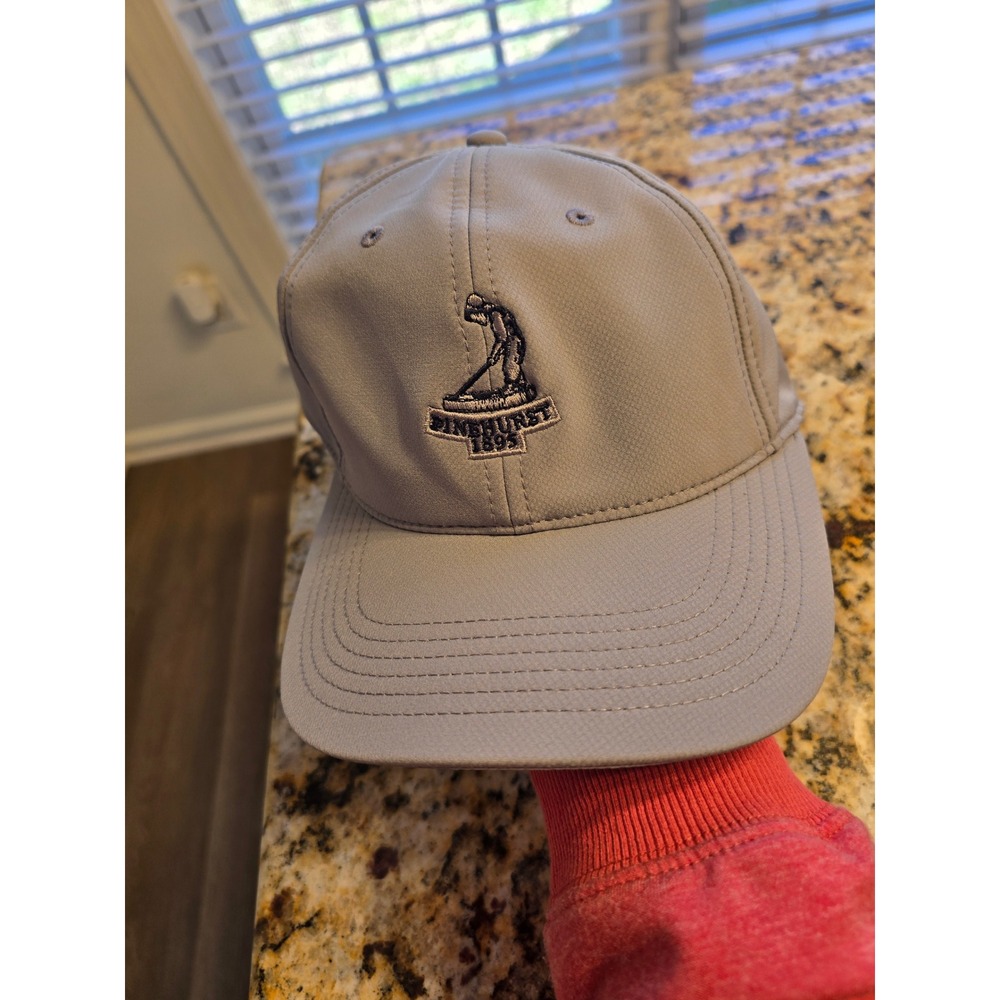 Ahead Performance Grey Pinehurst Golf‎ Cap Mens Adjustable